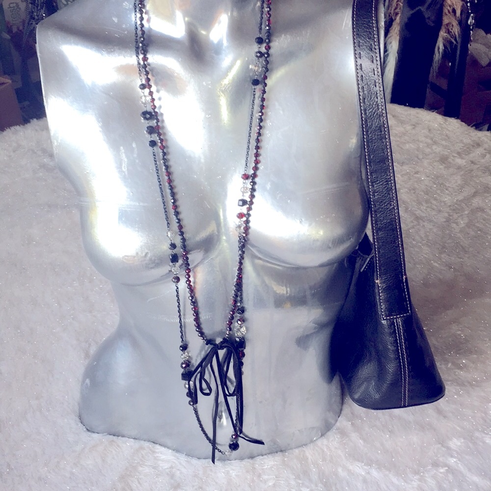 Black Chain Necklace NEW